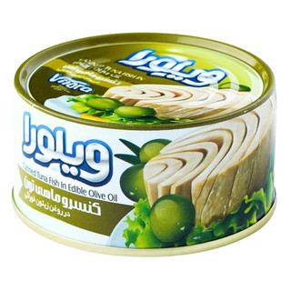تن ماهی در روغن زیتون ویلورا پک 6 عددی 180 گرمی