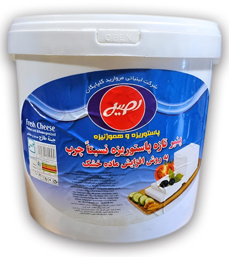پنیر سفید گلپایگان سطل 10 کیلویی