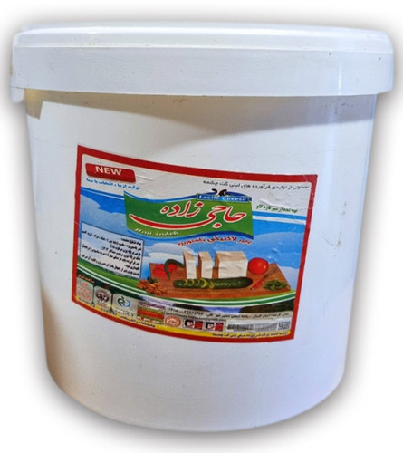 پنیر لاکتیکی کم نمک حاجی زاده ۸ کیلویی