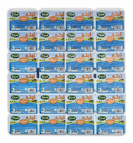 پنیر لبنه 30 گرمی صباح تکنفره (48 عددی)