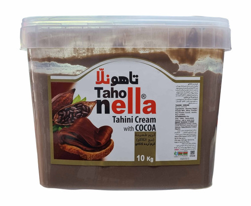 کرم ارده کنجد شکلاتی تاهونلا فله 10 کیلویی