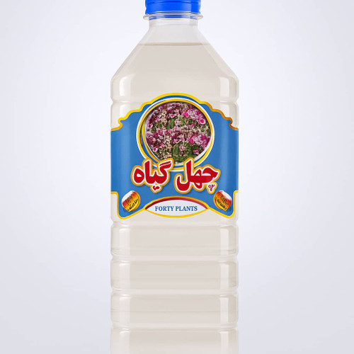 عرق چهل گیاه 1 لیتری اعلا