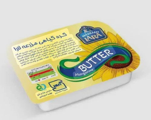کره گیاهی فرمسیل 10 گرمی مزرعه لارا بسته 100 عددی